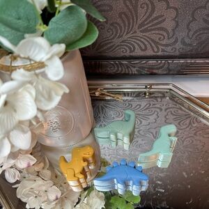 Hand Crafted Dinosaur Soap Set - Moroccan Cashmere Scent
